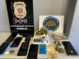 PCPR prende quatro pessoas em operação contra o tráfico de drogas em Palmeira