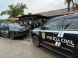PCPR e PMPR prendem duas pessoas em operação que apura homicídio tentado ocorrido em Pontal do Paraná