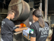PCPR realiza segunda incineração de drogas apreendidas no Litoral durante o Verão Maior Paraná