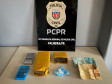 PCPR e PMPR prendem homem em flagrante por tráfico de drogas e receptação em Palmeira