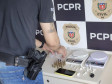PCPR e PMPR prende homem por tráfico de drogas e posse de munição de uso restrito em Carlópolis 