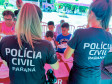 PCPR na Comunidade leva serviços de polícia judiciária para mais de 1,9 mil pessoas em Pinhais e Foz do Iguaçu