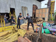 PCPR, PMPR  e Guarda Municipal incineram quatro toneladas de drogas em Irati 