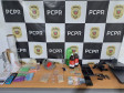 PCPR prende casal por tráfico de drogas e apreende um quilo de drogas sintéticas em Piraquara 