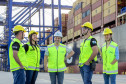 Equipe da DPMA visita Porto de Paranaguá