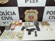 PCPR e PMPR prendem quatro homens e apreendem adolescente durante operação contra roubo e receptação de veículos no Noroeste do Estado 