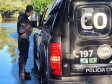 Com 104 agentes e muita tecnologia, forças de segurança do PR seguem apoiando o RS