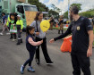 PCPR leva orientações sobre o Maio Amarelo para a população de Curitiba e Maringá