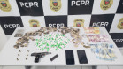 PCPR prende cinco homens em flagrante por tráfico de drogas em Curitiba e RMC