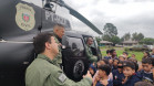 Policiais civis fazem pouso no RS e atendem crianças de Associação de Amparo em Vacaria