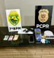 PCPR e PMPR prendem dois homens em flagrante por tráfico de drogas em Rondon
