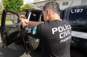 PCPR prende homem suspeito de liderar célula de organização criminosa em Almirante Tamandaré