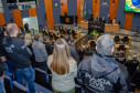 PCPR homenageia servidores com medalhas de serviço policial na Região Metropolitana de Curitiba