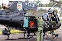 PCPR comemora oito anos do Grupamento de Operações Aéreas