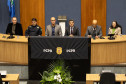 PCPR homenageia servidores com medalhas de serviço policial na Região Metropolitana de Curitiba