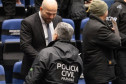 PCPR homenageia servidores com medalhas de serviço policial na Região Metropolitana de Curitiba