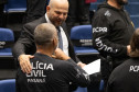 PCPR homenageia servidores com medalhas de serviço policial na Região Metropolitana de Curitiba