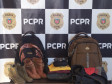 PCPR recupera objetos furtados em Carambeí