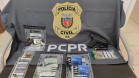 PCPR prende quatro pessoas em operação contra o comércio ilegal de armas de fogo e munições no Noroeste do Estado