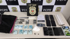 PCPR prende três pessoas em ação contra o tráfico de drogas em Ponta Grossa
