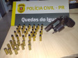 PCPR prende homem que atirou diversas vezes contra um bar em Quedas do Iguaçu