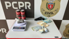 PCPR prende dois homens por tráfico de drogas e roubo ocorrido em Cidade Gaúcha