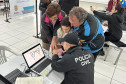 PCPR na Comunidade leva serviços de polícia judiciária à população de Nova Santa Bárbara