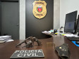 PCPR prende homem em flagrante por posse ilegal de arma de fogo em Congonhinhas