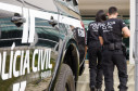 PCPR prende homem por homicídio e apreende drogas na Lapa