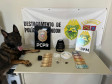 PCPR e PMPR prendem quatro pessoas durante operação contra o tráfico de drogas em Rondon