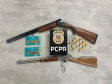 PCPR apreende armas de fogo em Pato Branco