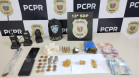 PCPR e GM prendem cinco pessoas por tráfico e apreende drogas em Ponta Grossa