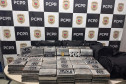 PCPR prende casal com 169 kg de cocaína em desdobramento da maior apreensão do ano