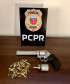 PCPR apreende arma de fogo e munições em Pato Branco