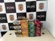 PCPR prendeu homem em flagrante por venda irregular de fogos de artifício em Guaratuba