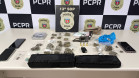 PCPR prende duas pessoas em flagrante por tráfico de drogas e associação para o tráfico em Ponta Grossa 