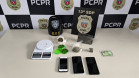 PCPR e GM prendem três homens em flagrante por tráfico de drogas em Ponta Grossa