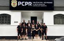 Delegado-geral visita unidades da PCPR no Litoral 