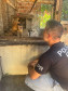 PCPR resgata macaco-prego que viveu 31 anos preso em uma gaiola em Colombo 
