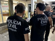 PCPR prende oito integrantes de grupo especializado em furtos e adulteração de veículos