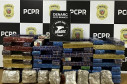 PCPR prende homem em flagrante por tráfico de drogas e apreende carga avaliada em R$ 134 mil em Pato Branco 