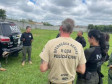PCPR treina cães farejadores em aeronaves para operações emergência