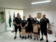 PCPR homenageia policiais que se destacaram na segunda fase do expediente e terceira fase do plantão no Verão Maior Paraná