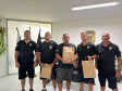 PCPR homenageia policiais que se destacaram na segunda fase do expediente e terceira fase do plantão no Verão Maior Paraná