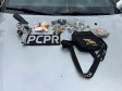 PCPR prende homem em flagrante por tráfico de drogas e porte ilegal de arma de fogo em Bom Sucesso