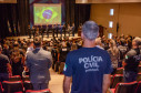  PCPR homenageia 127 servidores com medalhas de Serviço Policial em Curitiba 