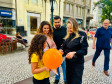 PCPR realiza ação em alusão ao Maio Laranja na rua XV de Novembro, em Curitiba