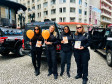 PCPR realiza ação em alusão ao Maio Laranja na rua XV de Novembro, em Curitiba