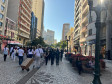 PCPR participa de Caminhada do Bem-Estar de Autocuidado no Centro de Curitiba 