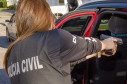PCPR prende em flagrante mulher suspeita de fraudar contas de loja online e revender produtos em Ponta Grossa